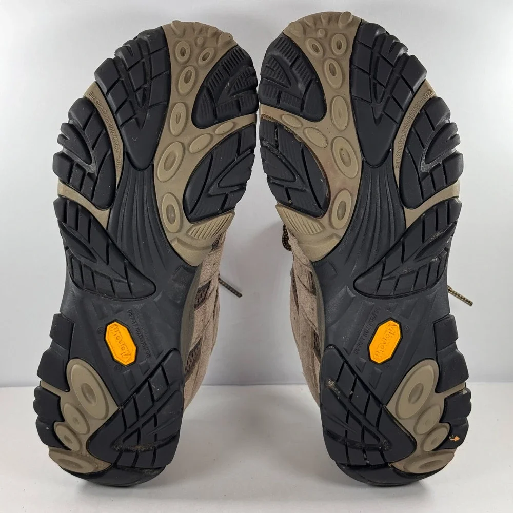 Merrell Moab 2 Vent Mens 9 Hiking Shoes Earth Brown Black J06011 Vibram